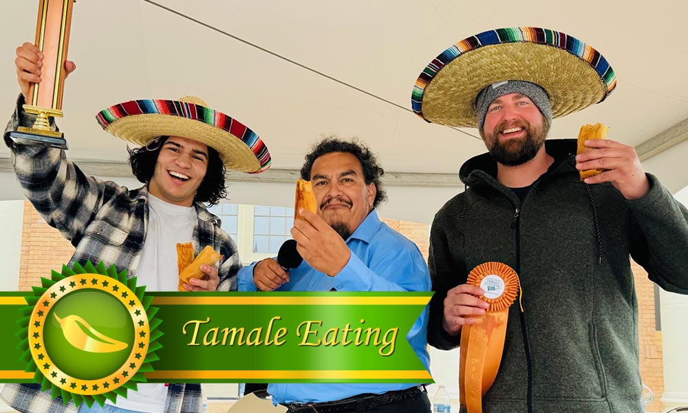 Image of 2024 12 and Over Tamale Eating Contest winner